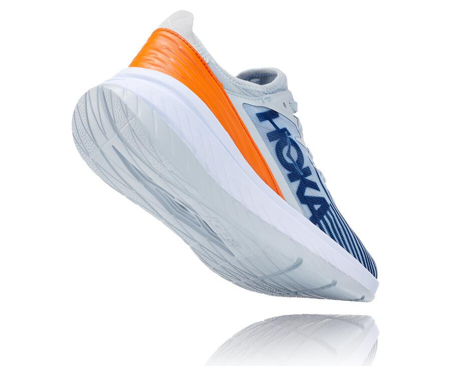 Zapatillas Running Hoka One One Hombre - Carbon X-Spe - Blancas/Azules - RKN758364